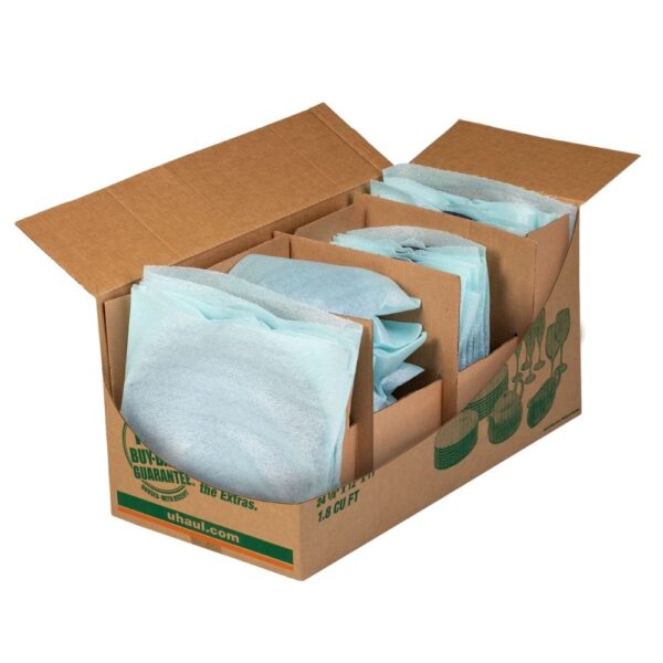 Dish Saver Packing Kit With Moving Box - Image 2
