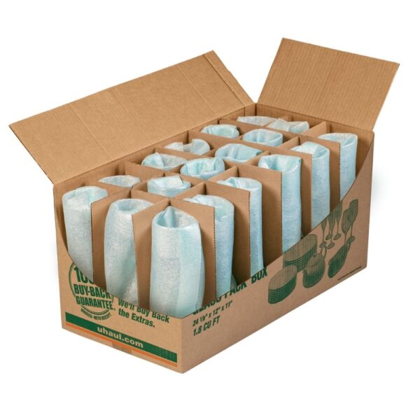 Glass Packing Kit With Moving Box - Image 2