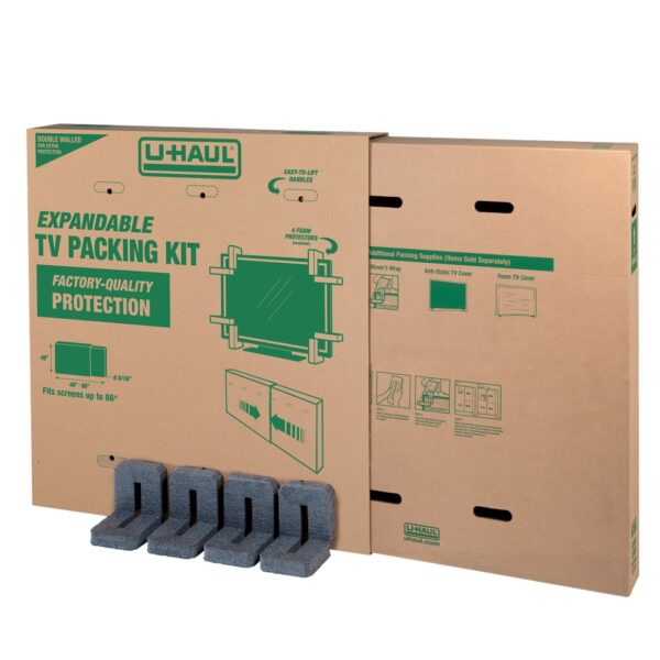 Heavy-Duty Expandable TV Moving Box - Extra-Large - Image 4