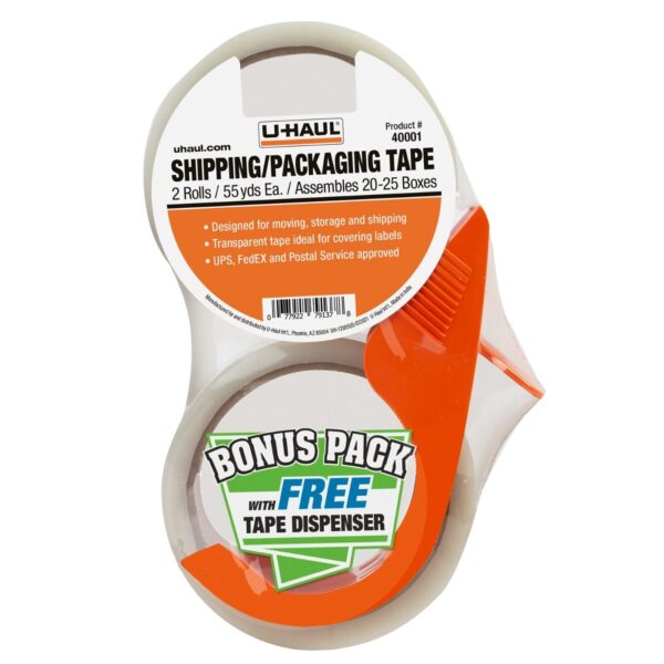 Packing Tape w/ Tape Dispenser