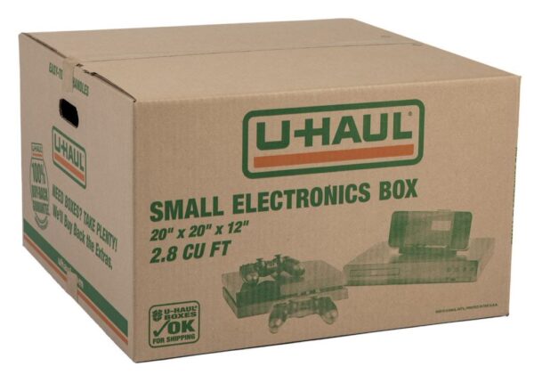 Small Electronics Moving Box