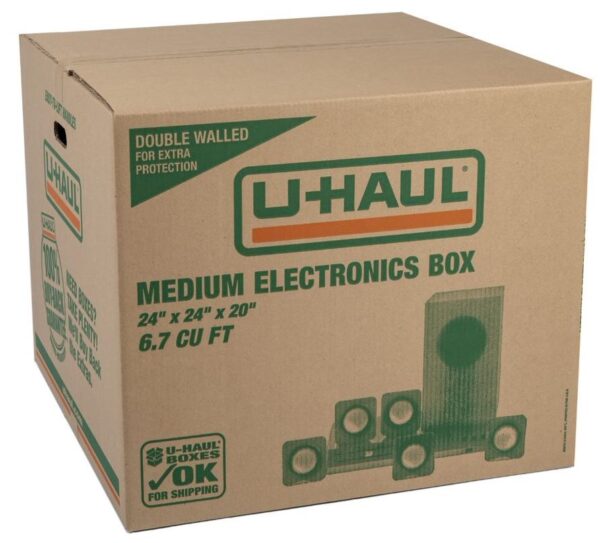 medium electronics moving box